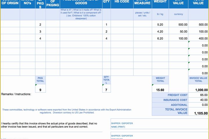 Billing Invoice Template Free Of Free Excel Invoice Templates Smartsheet