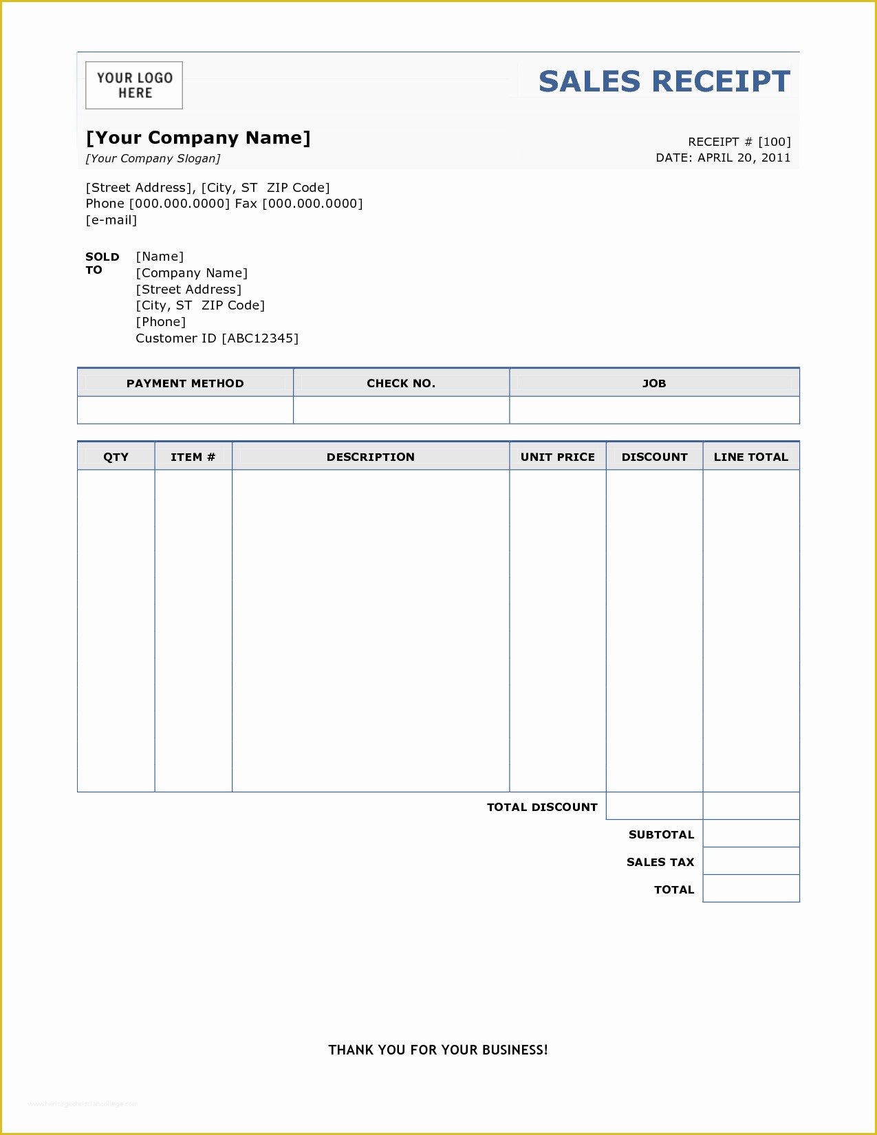 Billing Invoice Template Free Of Receipt Invoice Template