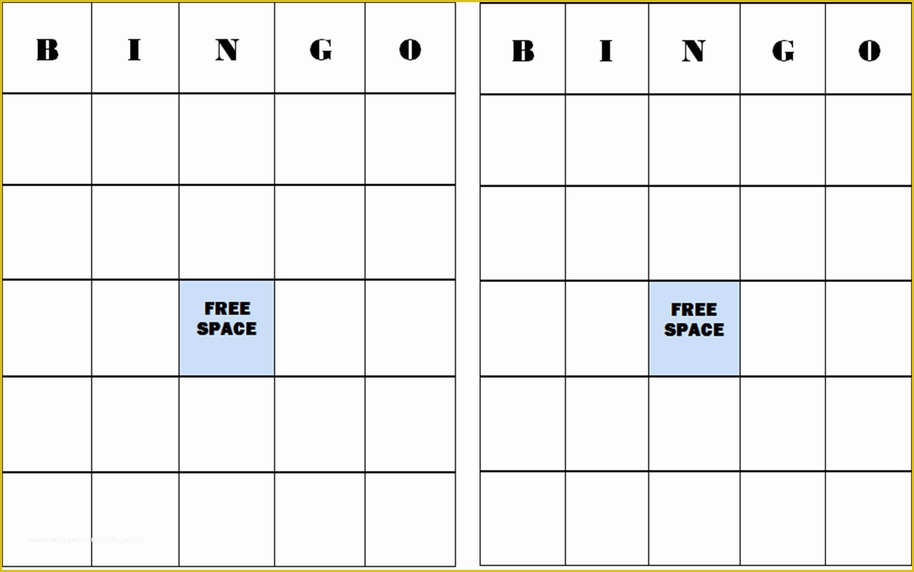 Bingo Card Template Free Of 9 Best Of Printable Human Bingo Templates Human