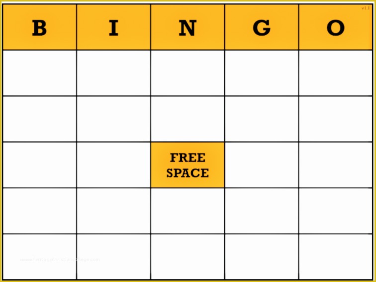 Bingo Card Template Free Of Free Blank Bingo Card Template Word