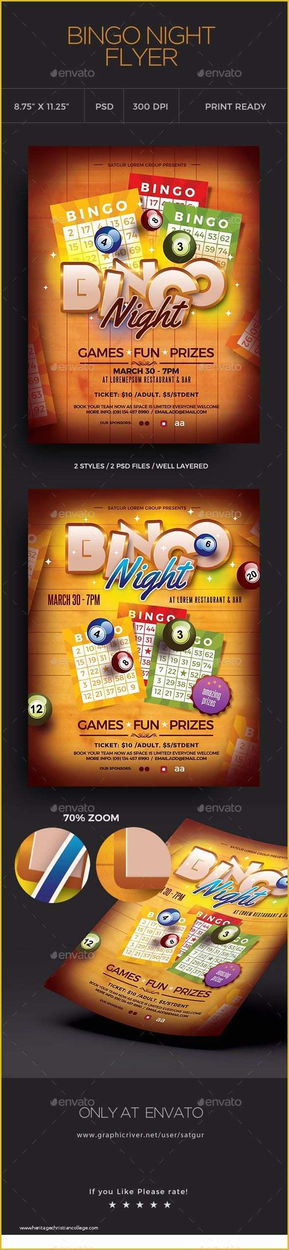 Bingo Flyer Template Free Download Of 17 Best Ideas About Bingo Template On Pinterest