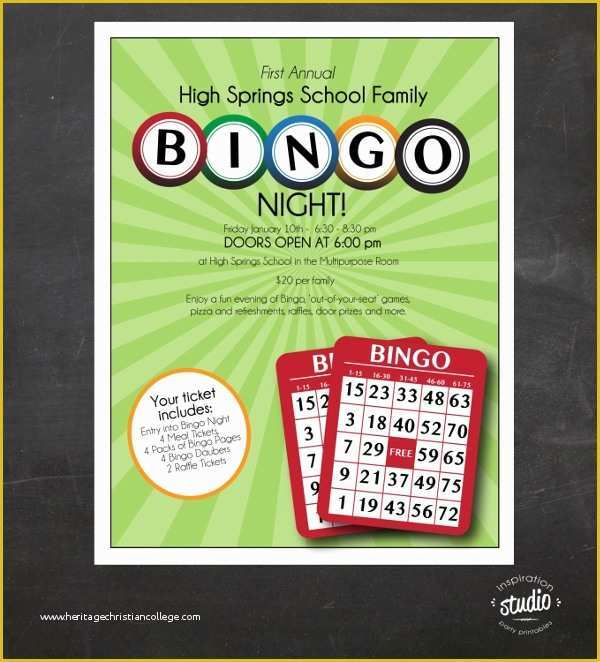 Bingo Flyer Template Free Download Of 8 Bingo Flyer Design Templates Psd Ai Vector Eps