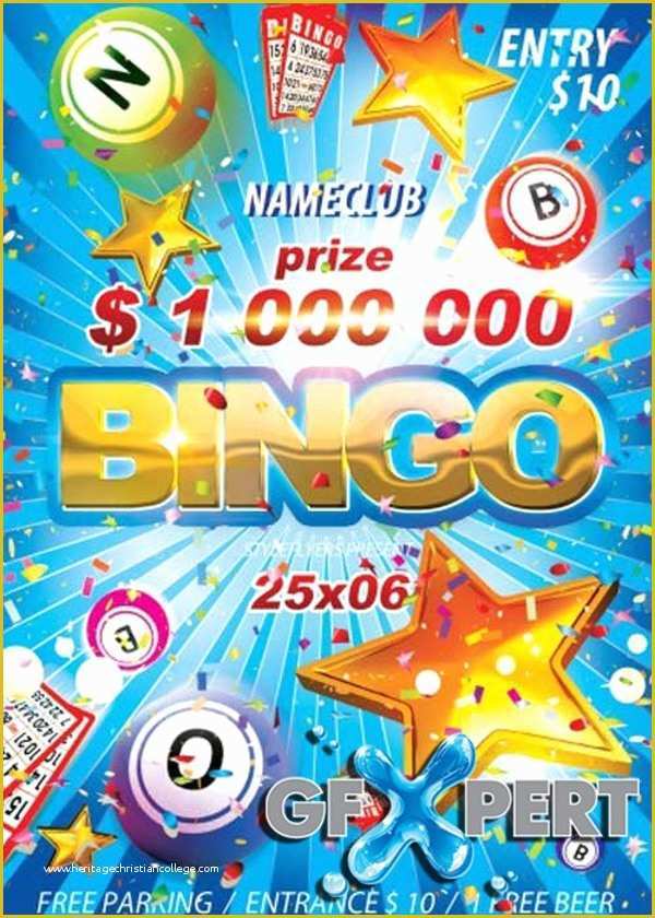 Bingo Flyer Template Free Download Of Bingo event Flyer Template 8 Bingo Flyer Design Templates