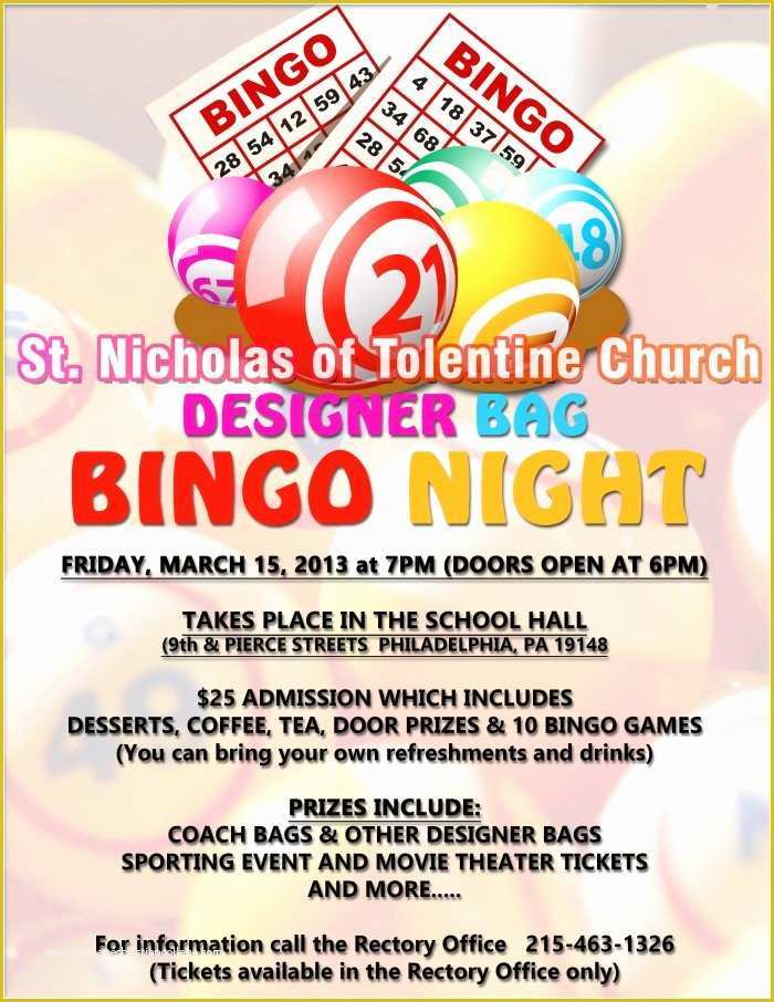 Bingo Flyer Template Free Download Of Bingo event Flyer Template Dotted Green and orange Bingo