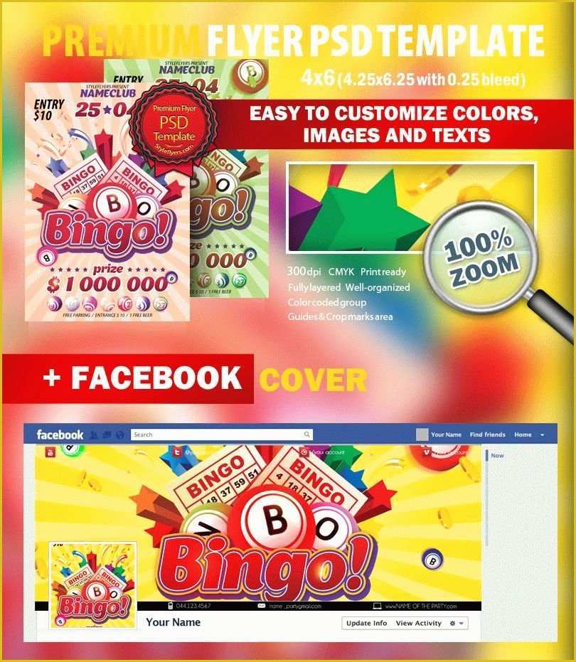 Bingo Flyer Template Free Download Of Bingo Flyer Template Free Yourweek D8d4feeca25e