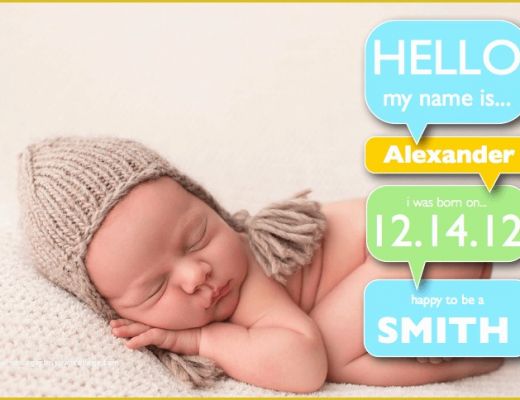 Birth Announcement Template Free Printable Of Boy Birth Announcement Template with Word Bubbles