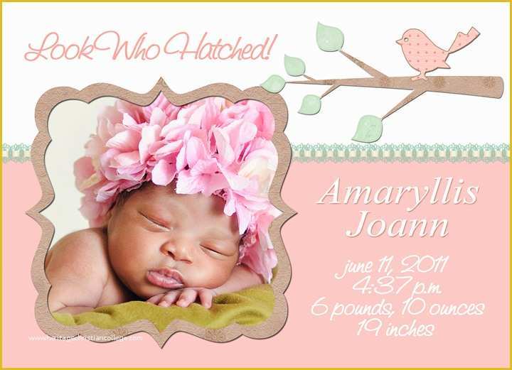 Birth Announcement Template Free Printable Of Mick Luvin Photography