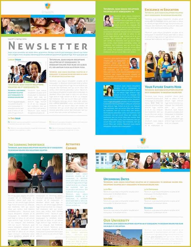 Birthday Newsletter Template Free Of 10 Classroom Newsletter Templates Free and Printable