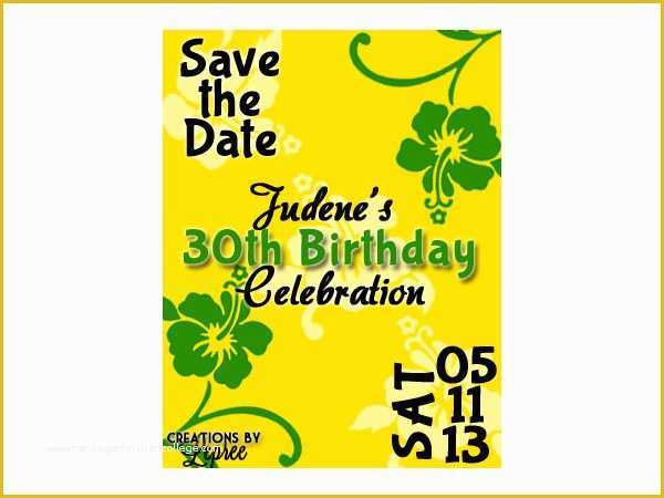 Birthday Party Save the Date Templates Free Of 47 Printable Flyer Templates Psd Ai