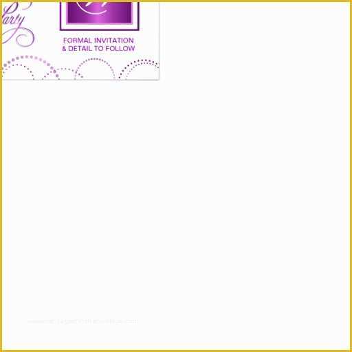 Birthday Party Save the Date Templates Free Of 85th Birthday Save the Date Announcement Card