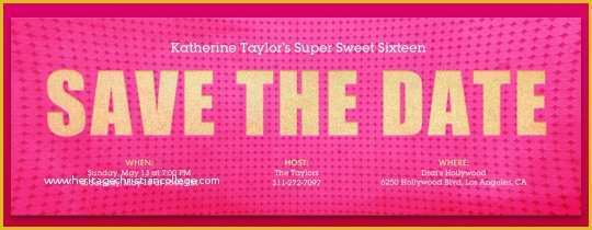 Birthday Party Save the Date Templates Free Of Birthday Party Save the Date Invitations Evite