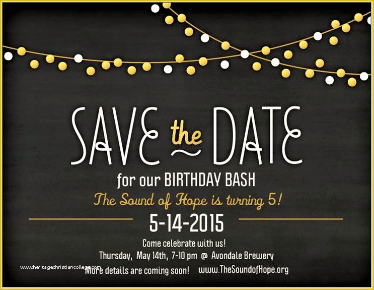 55 Birthday Party Save the Date Templates Free Heritagechristiancollege