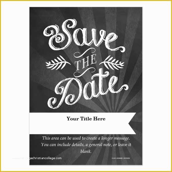 Birthday Party Save the Date Templates Free Of Chalkboard Save the Date Invitations & Cards On Pingg