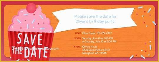 Birthday Party Save the Date Templates Free Of Invitations Free Ecards and Party Planning Ideas From Evite