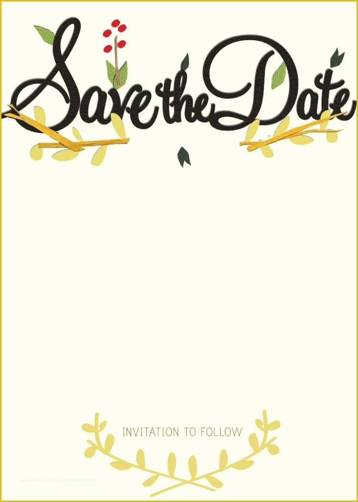 Birthday Party Save the Date Templates Free Of Ruffled Save the Date Download