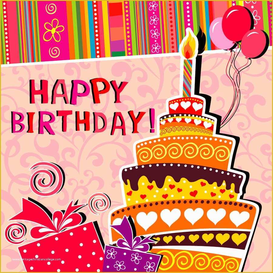 Birthday Wishes Templates Free Download Of 40 Free Birthday Card Templates Template Lab