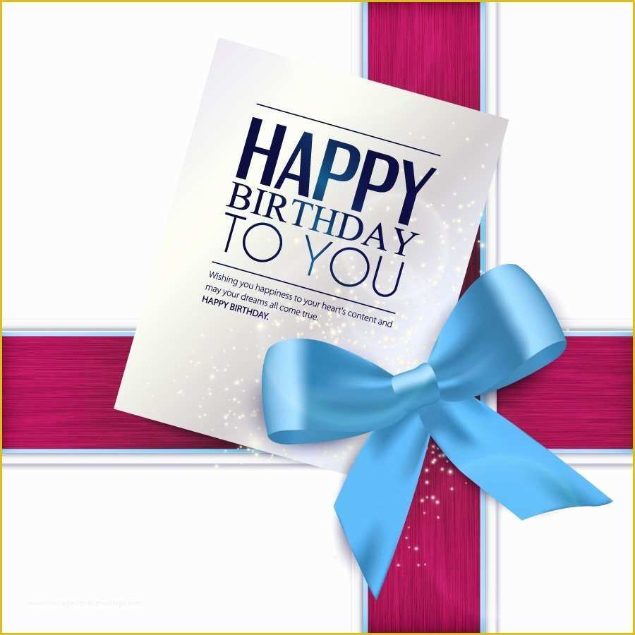 Birthday Wishes Templates Free Download Of 40 Free Birthday Card Templates Template Lab