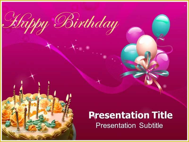 Birthday Wishes Templates Free Download Of Free Birthday Invitation Powerpoint Templates Birthday