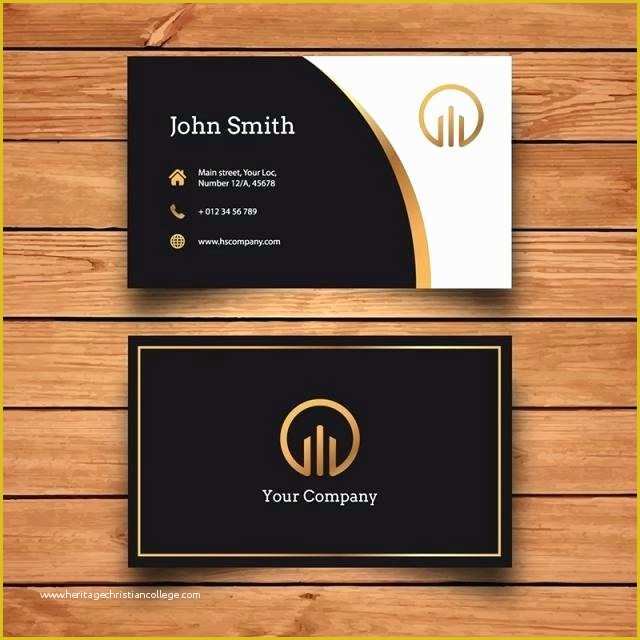 Black and Gold Business Card Templates Free Of Black Gold Square Background Template and White Invitation