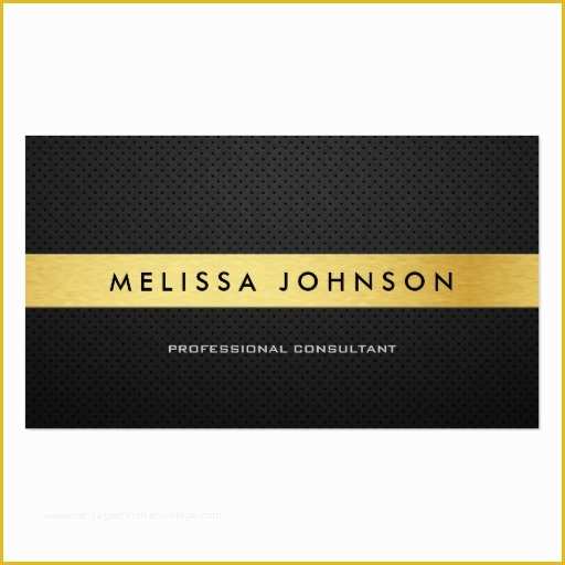 Black and Gold Business Card Templates Free Of Professional Elegant Modern Black and Gold Business Card