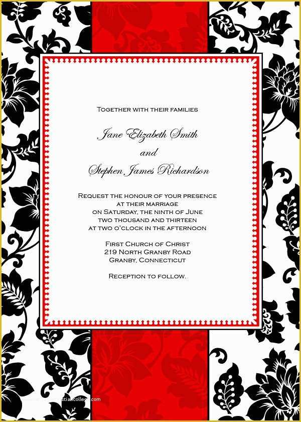 Black and White Invitation Templates Free Download Of 52 Invitation Templates