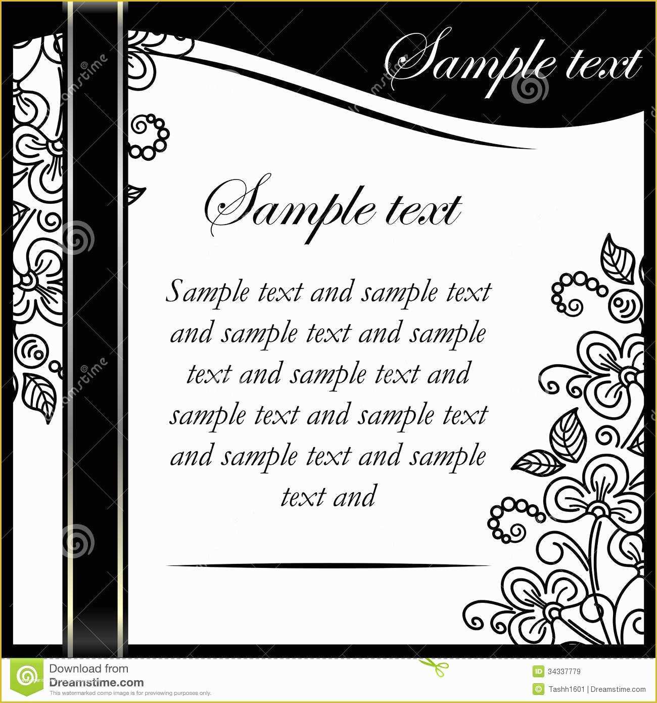 Black and White Invitation Templates Free Download Of Black and White Invitation Templates Free Download Jin’s