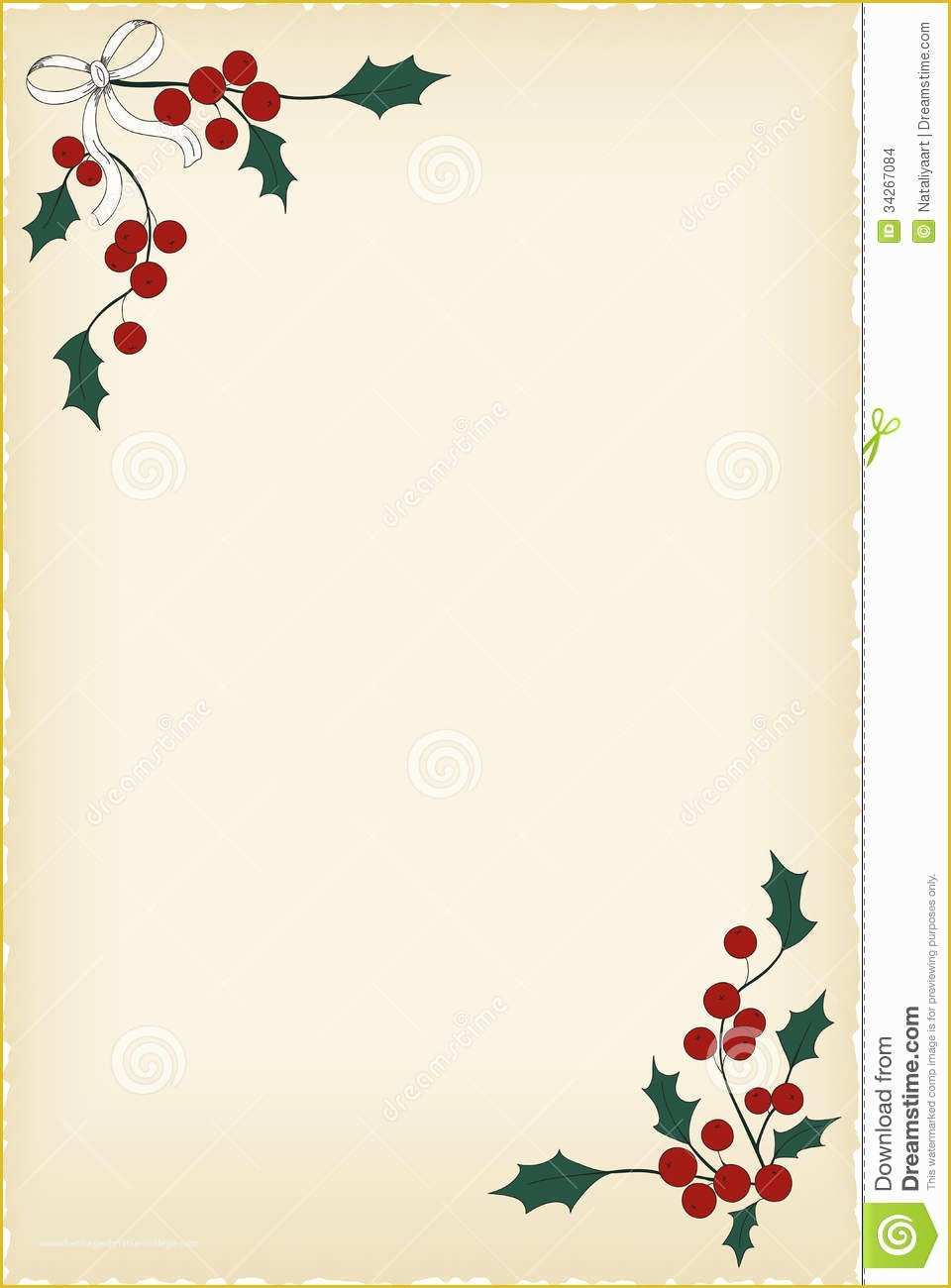 Blank Christmas Invitation Templates Free Of Christmas Background Stock Vector Illustration Of Clip