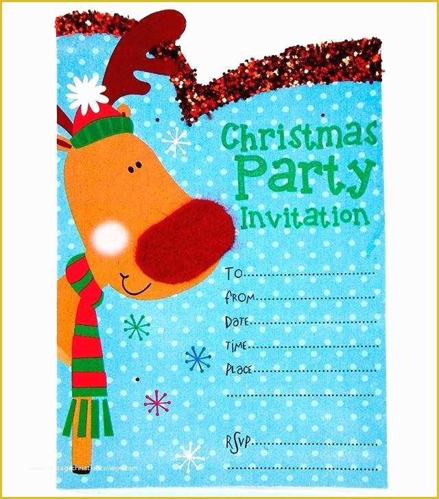 Blank Christmas Invitation Templates Free Of Cute Christmas Party Invitations – Relodo
