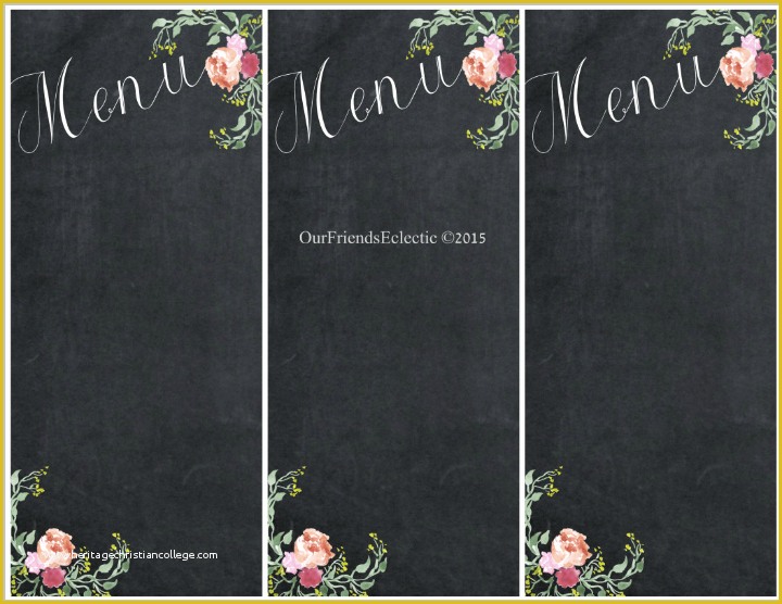 Blank Menu Template Free Of 30 Blank Menu Templates Ai Psd Docs Pages