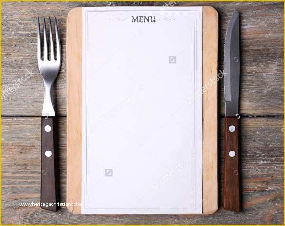 Blank Menu Template Free Of 37 Blank Menu Templates Pdf Ai Psd Docs Pages