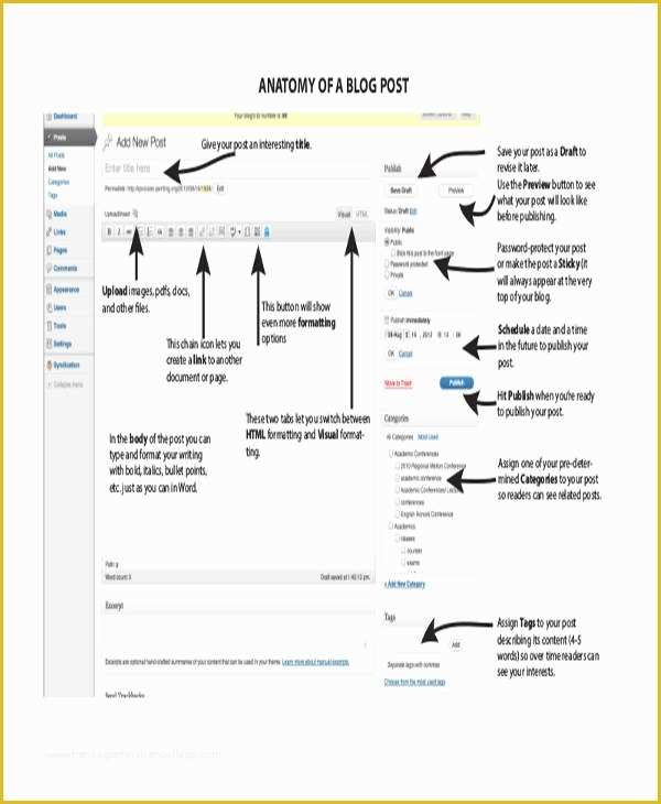 Blog Post Template Free Of Blog Templates