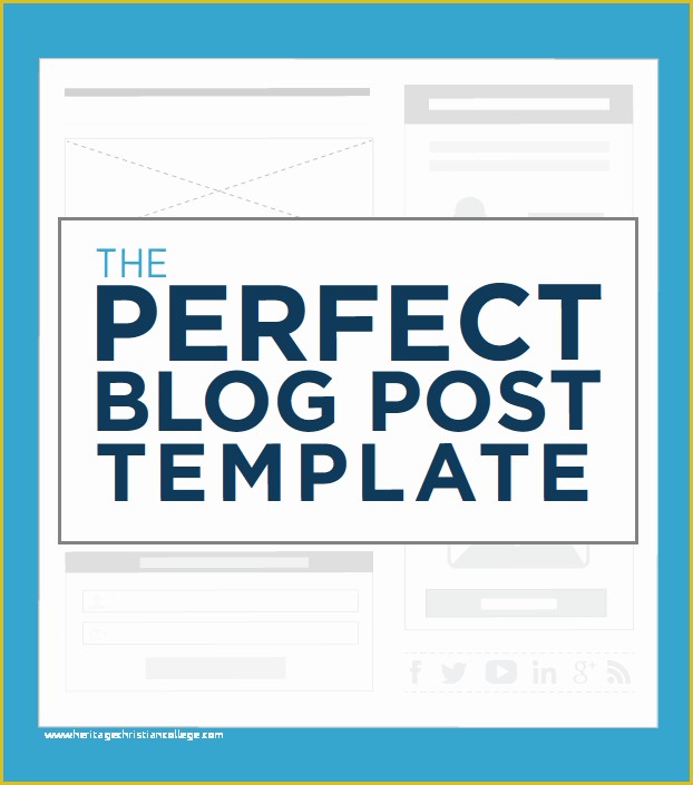 Blog Post Template Free Of Ultimate Blog Post Template for Content Marketing In 2018