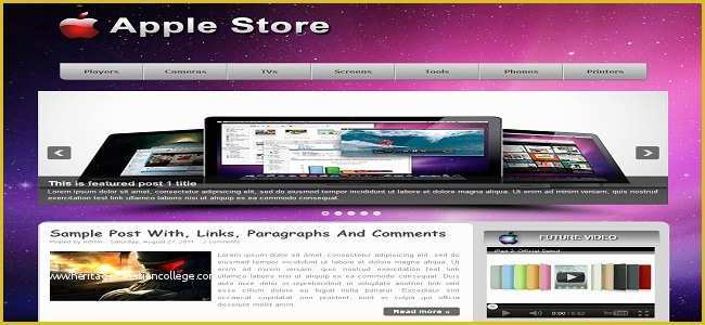 Blogger Store Templates Free Of Apple Store Blogger Template Dotwebid [dot] [web] [id]