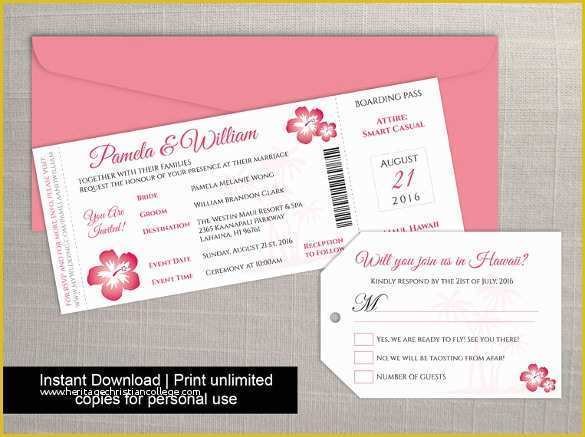 Boarding Pass Invitation Template Free Of 28 Boarding Pass Invitation Templates Psd Ai Vector