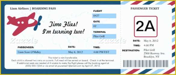 Boarding Pass Invitation Template Free Of 43 Ticket Invitation Templates Psd Ai Word Pages