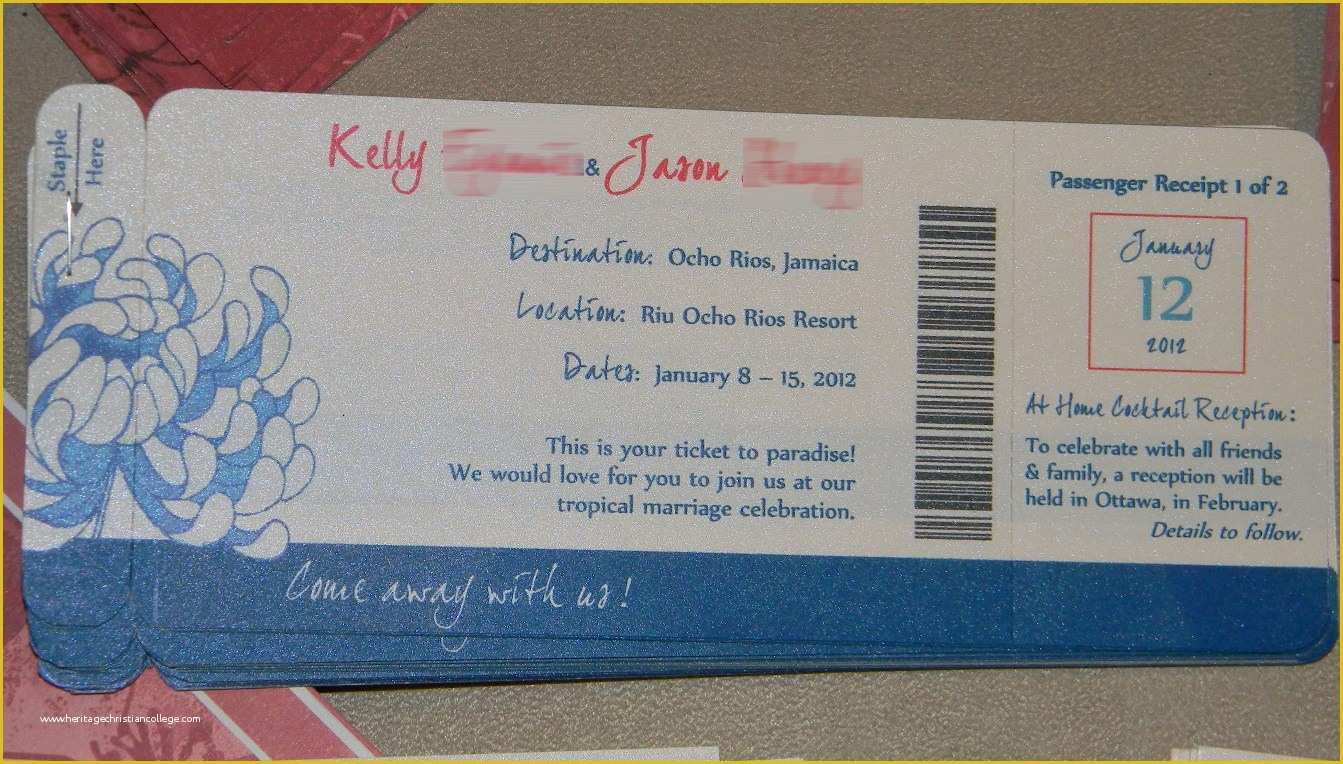 Boarding Pass Invitation Template Free Of Boarding Pass Invitation
