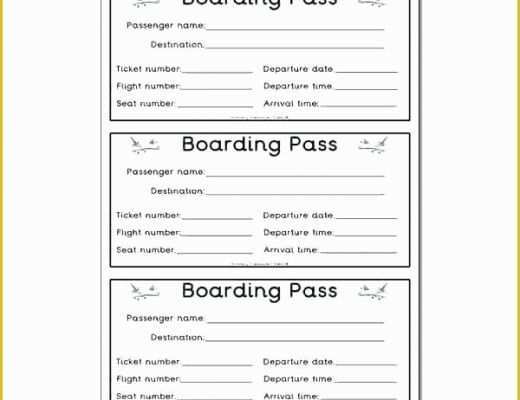Boarding Pass Invitation Template Free Of Boarding Pass Template Invitation Train