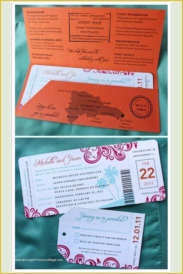 Boarding Pass Invitation Template Free Of the 25 Best Wedding Ceremony Booklet Templates Ideas On