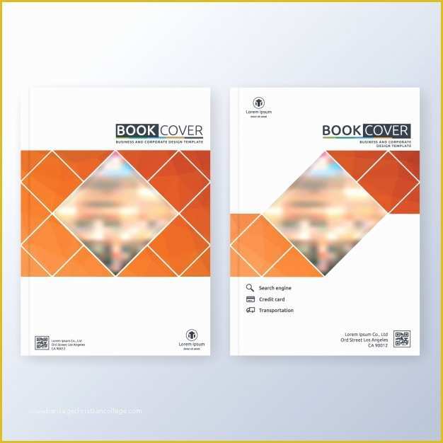 Book Cover Design Template Free Download Of Book Cover Template Vector