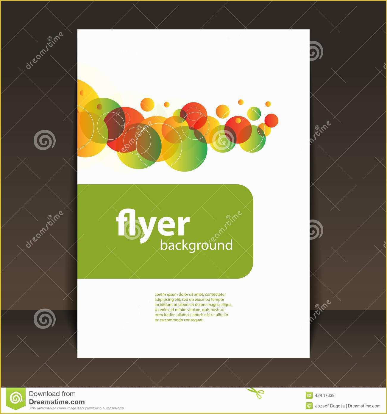 Book Cover Design Template Free Download Of Flyer Cover Design Circles Pattern Background Stock