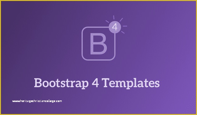 Bootstrap 4 Templates Free Of 50 Best Free Bootstrap 4 Templates 2019 Css Author