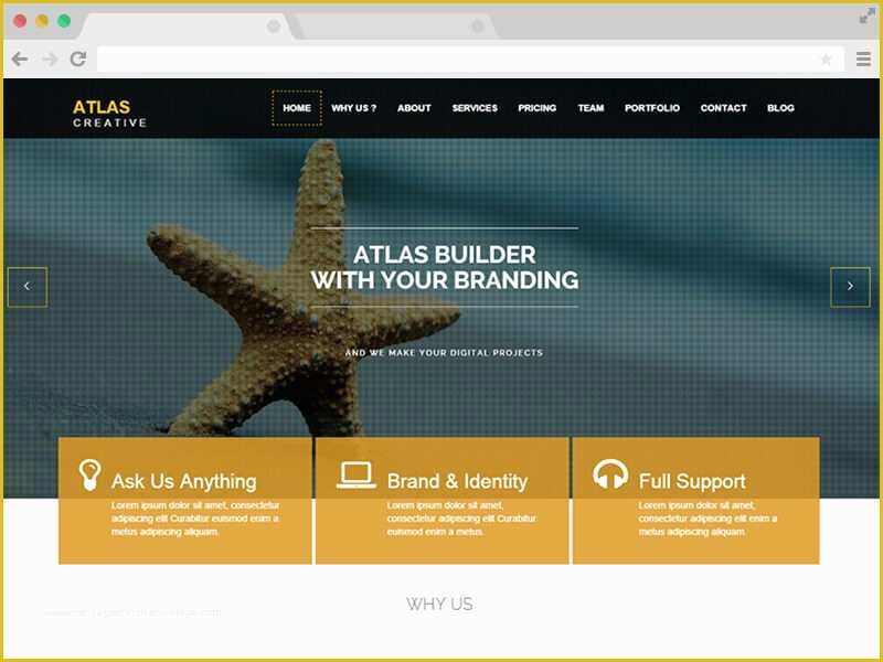 Bootstrap 4 Templates Free Of atlas Parallax HTML5 Business Free Responsive Bootstrap