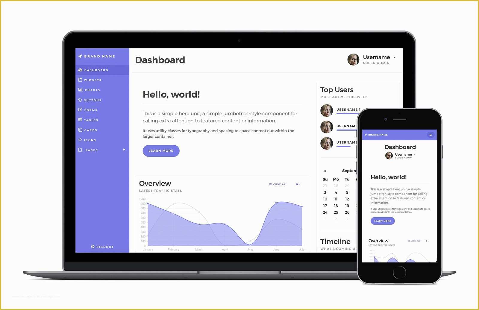 Bootstrap 4 Templates Free Of Bootstrap 4 Admin Dashboard Template — Medialoot