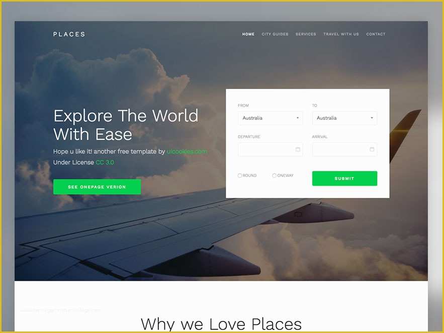 Bootstrap 4 Templates Free Of Places – Free Bootstrap 4 Template for Travel Agency