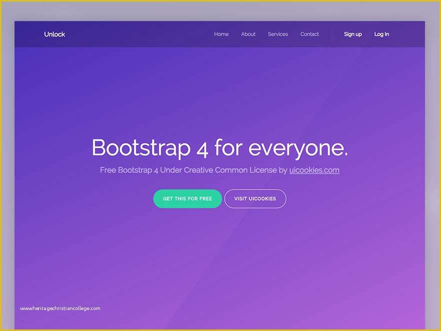 Bootstrap 4 Templates Free Of Unlock – Free Bootstrap 4 Website Template Multi Purpose