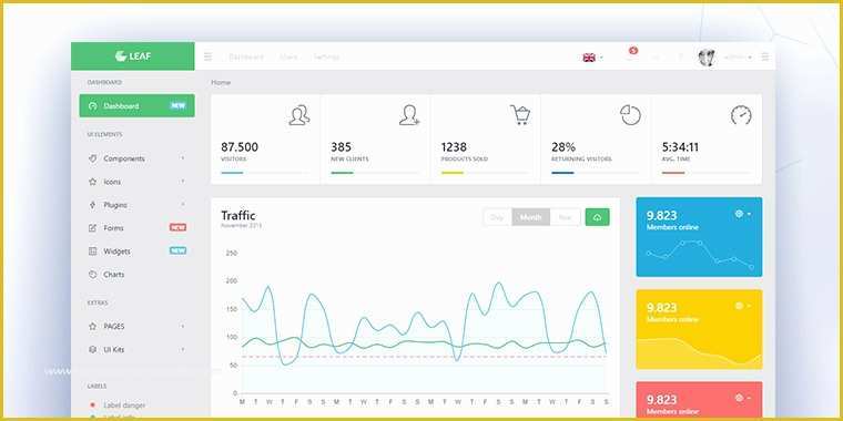 Bootstrap Admin Dashboard Template Free Of 26 Best Free HTML5 Bootstrap Admin Dashboard Templates