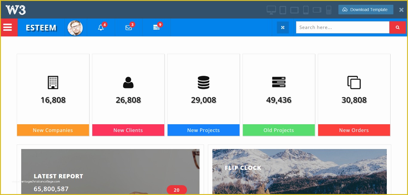 Bootstrap Admin Panel Template Free Download Of 16 Free Bootstrap 3 Admin Templates 2018