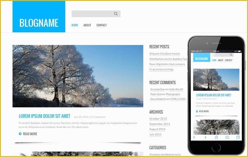 Bootstrap Blog Template Free Of 20 Free Bootstrap Blog Templates Xoothemes