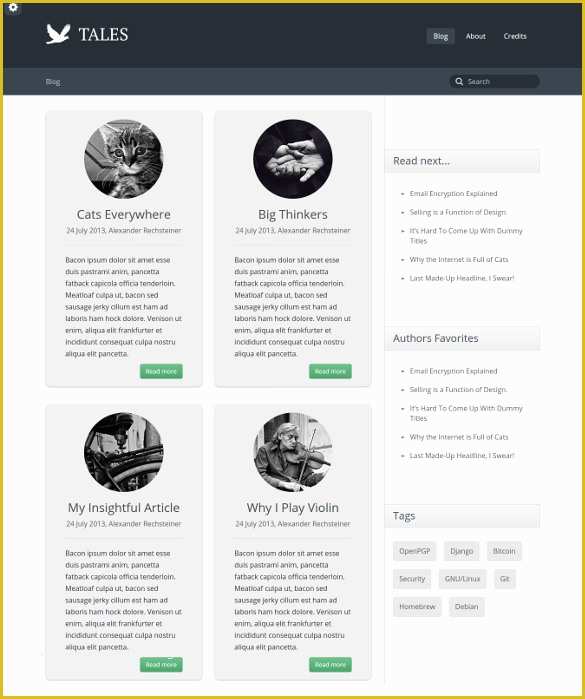 Bootstrap Blog Template Free Of 35 Bootstrap Blog themes & Templates