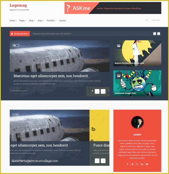 Bootstrap Blog Template Free Of 35 Bootstrap Blog themes &amp; Templates